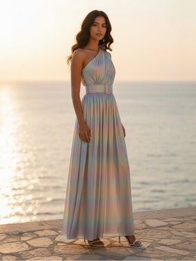 NWT Retrofete Andrea Ombré Lame Gown Size S $635